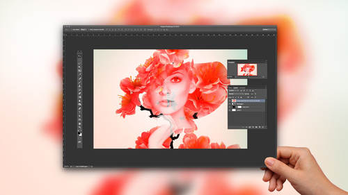 From Shoot Through Photo Editing: Creating a Double Exposure in Photoshop