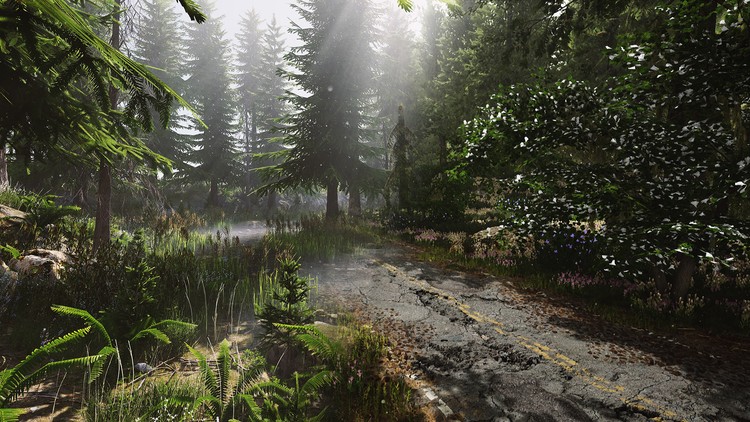 Unreal Engine 4 : Complete Creation of Two Natural Scenes