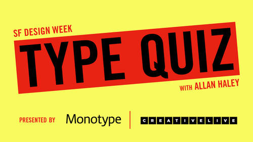 San Francisco Design Week Typographic Quiz
