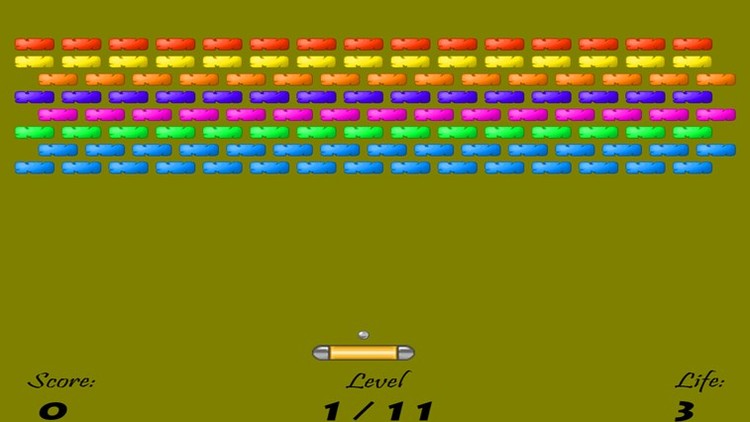 Brick Breaker Game in most Powerful C++ graphic library SDL2
