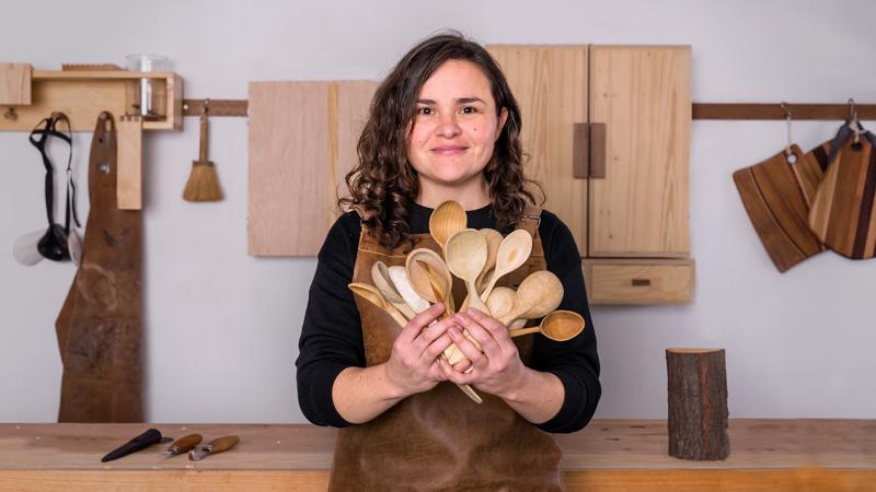 Wooden Spoon Carving