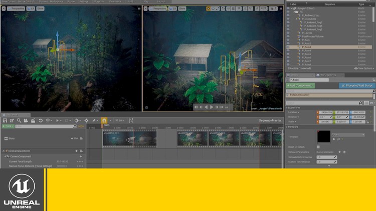Creating the game cinematic using Unreal and Adobe Premiere