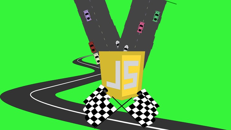 Car Racer JavaScript Game Exercise Vanilla JavaScript