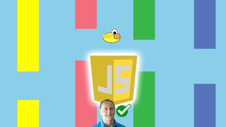 JavaScript Game Create a  flying bird game fun learn DOM