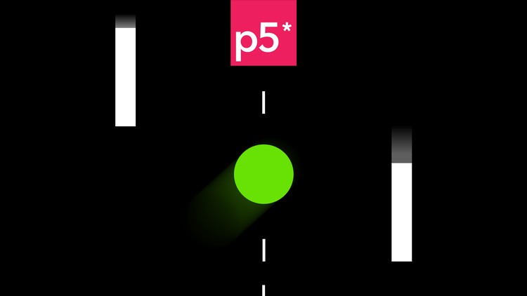 Make A Classic Pong Game, Javascript & P5.js Framework