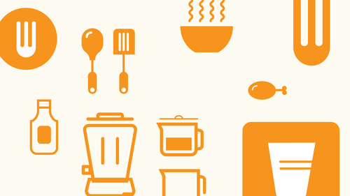 Designing Kitchen Icons in Adobe Illustrator