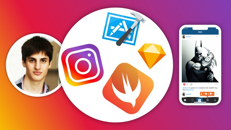 Develop Full iOS Instagram Clone App in Swift & Xcode