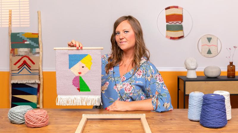 Contemporary Weaving on a Frame Loom