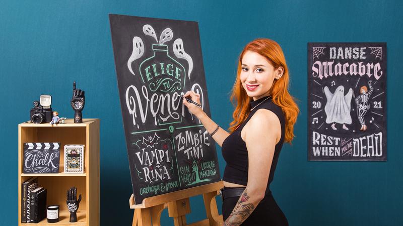 Design and Creation of Chalkboard Lettering